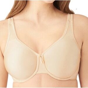 Wacoal Basic Beauty Full Figure Underwire Bra Sand Nude 40DDD 855192